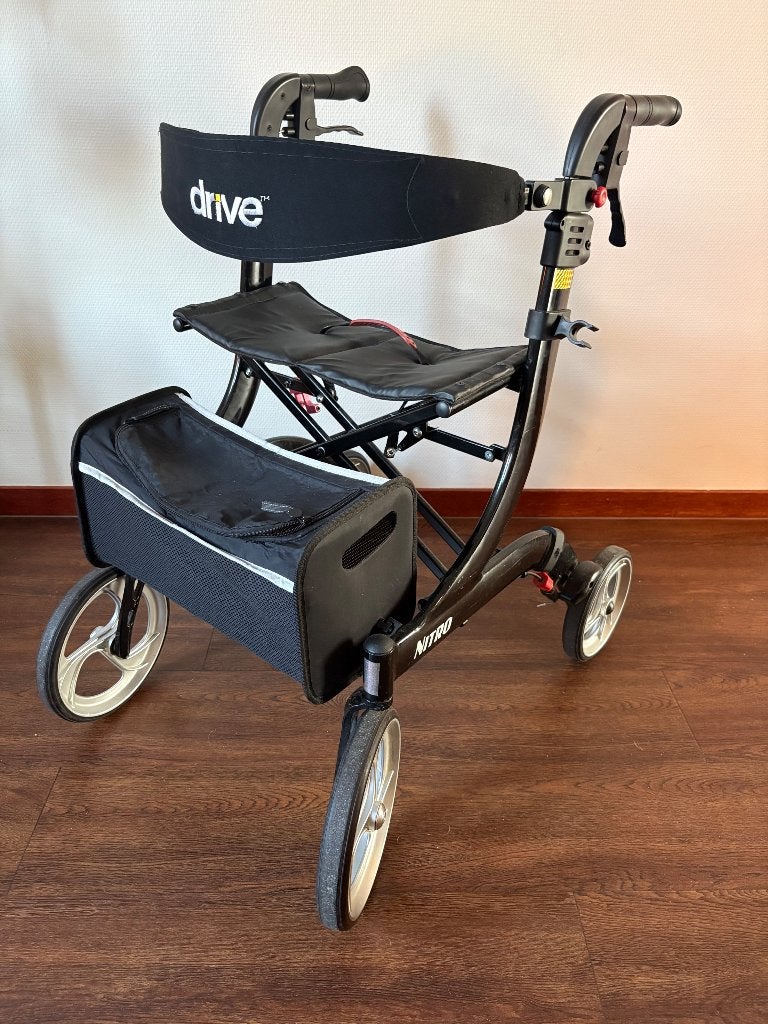 Rollator nitro, Ophalen of Verzenden, Opvouwbaar, Gebruikt