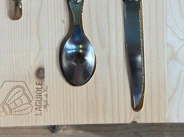 24 delen laguioli, Ophalen of Verzenden, Zo goed als nieuw, Hout, Minder dan 100 cm