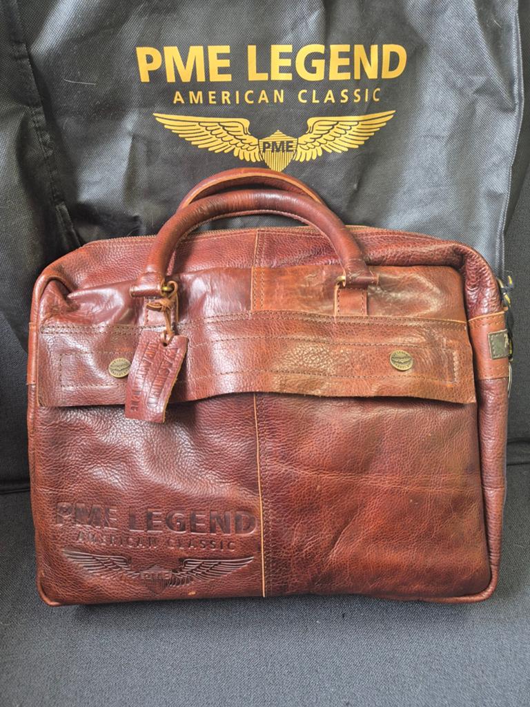 PME Legend originele leren laptoptas/business bag, Sieraden, Tassen en Uiterlijk, 40 tot 60 cm, Bruin, Ophalen of Verzenden, Nieuw