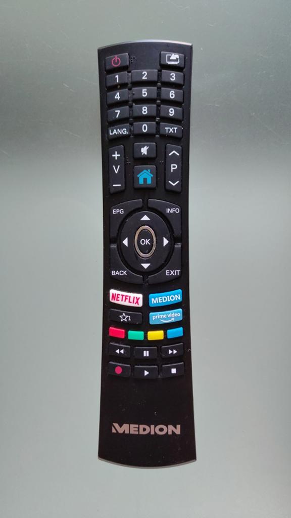 Originele Medion TV Afstandsbediening RC1822 MSN:40069104, Ophalen of Verzenden, Gebruikt, Origineel, Tv
