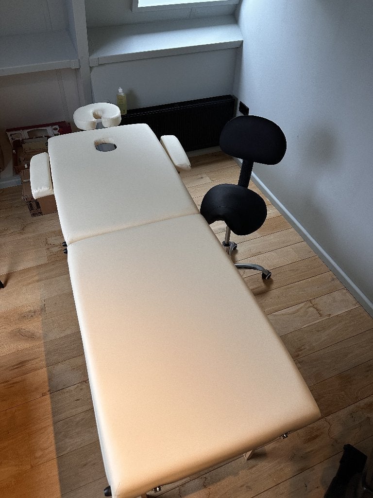 Massagetafel - Goede staat, enkele keren gebruikt, Sport en Fitness, Ophalen, Zo goed als nieuw, Massagetafel