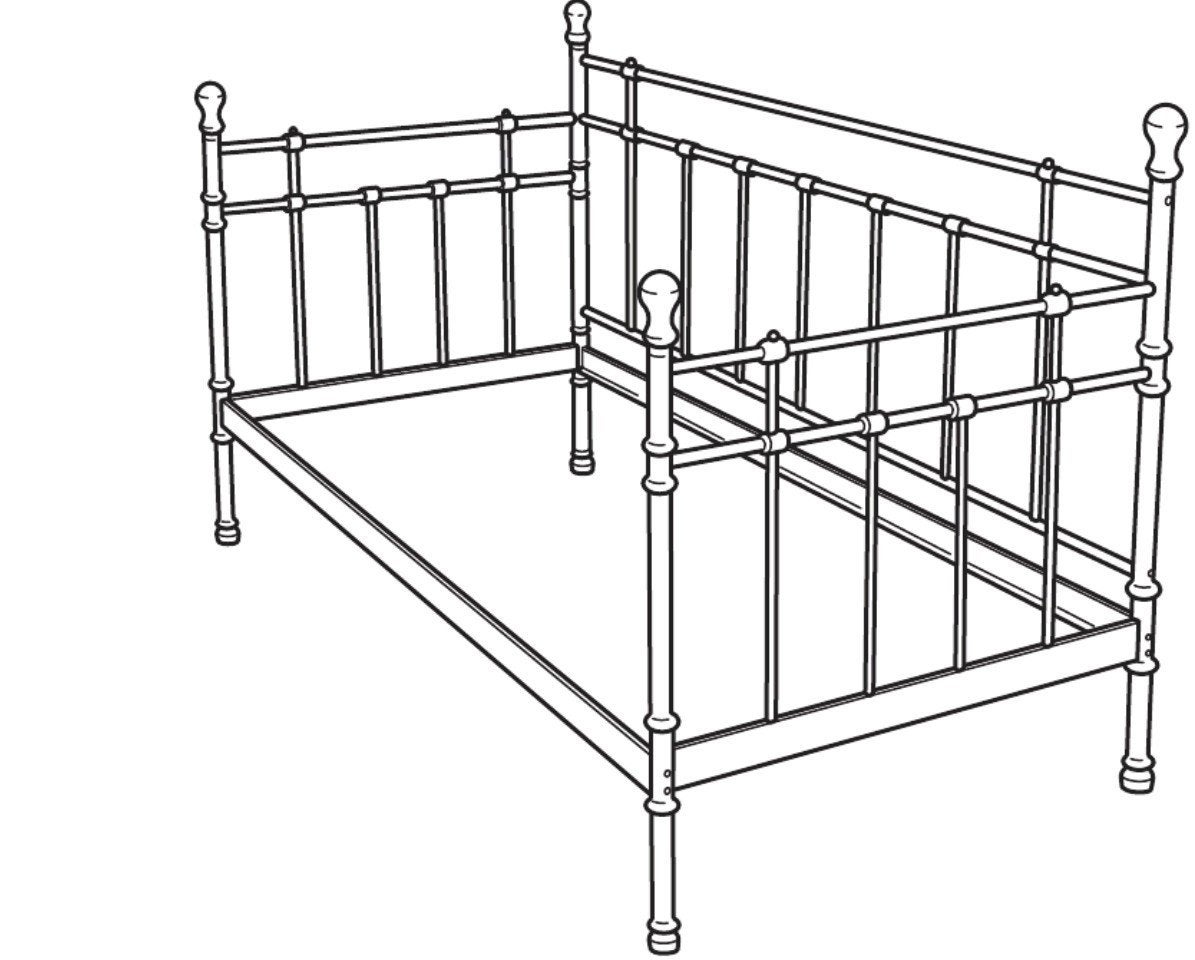 Ikea tromsnes spijlenbed - evt ook lattenbodem los - MOET WE, Ophalen, Eenpersoons, 90 cm, Overige typen