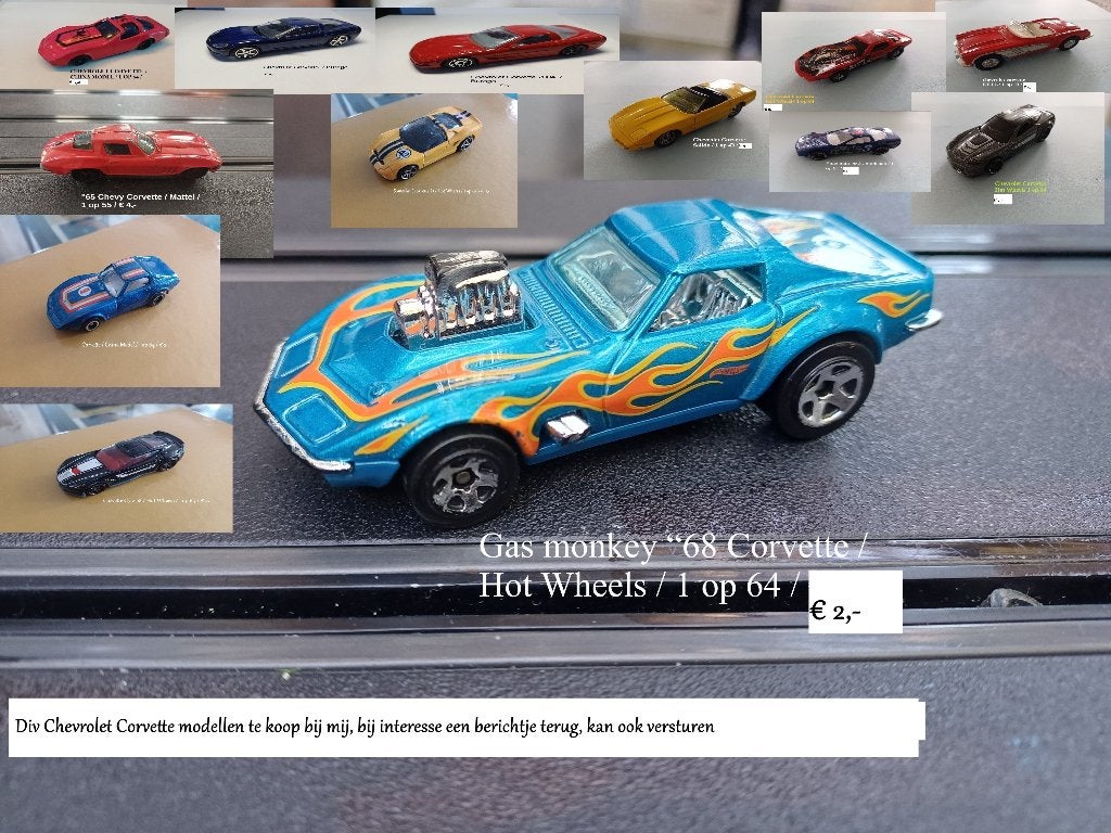 CHEVROLET CORVETTE modelauto, Ophalen of Verzenden, Gebruikt, Auto