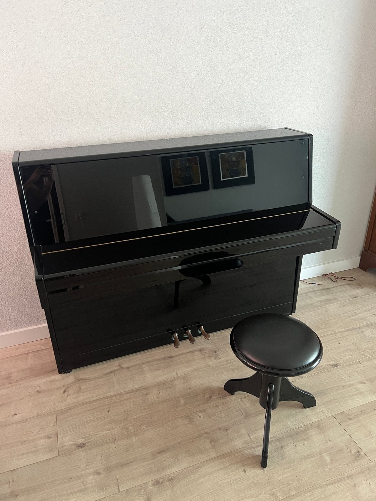 Rosler Piano, Ophalen, Zwart, Zo goed als nieuw, Piano