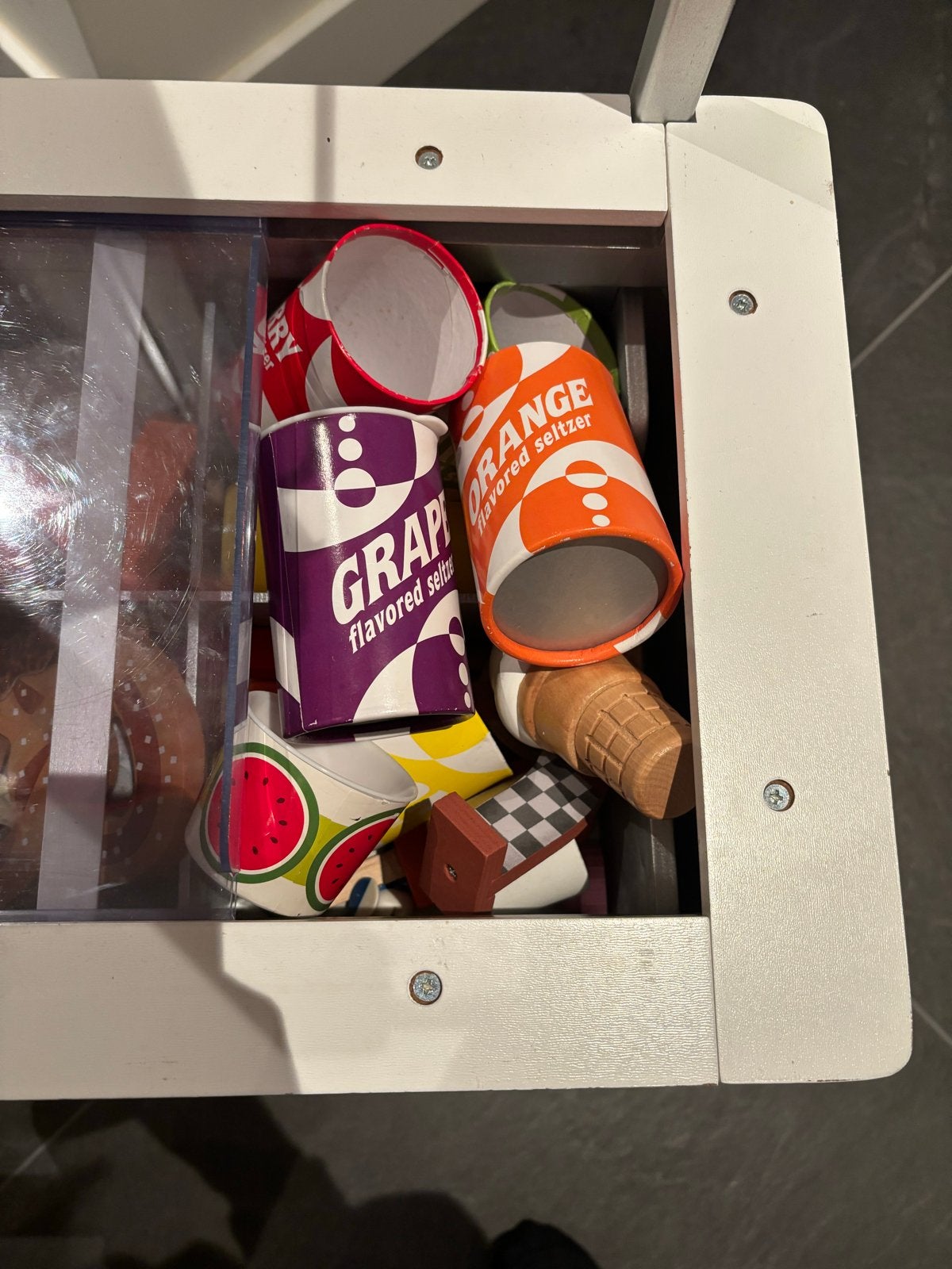 Leuke speelgoedkraam met accessoires, Ophalen, Gebruikt, Jongen of Meisje