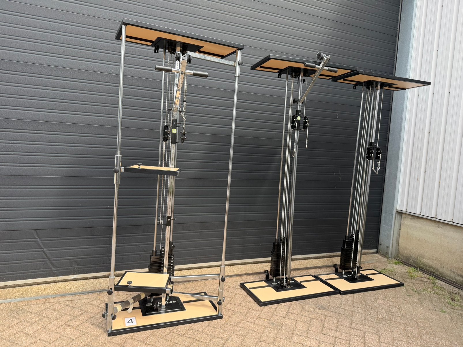 Enraf 24kg Fisio Pulley met Ombouw met Achers Scherm, Ophalen, Zo goed als nieuw, Overige typen