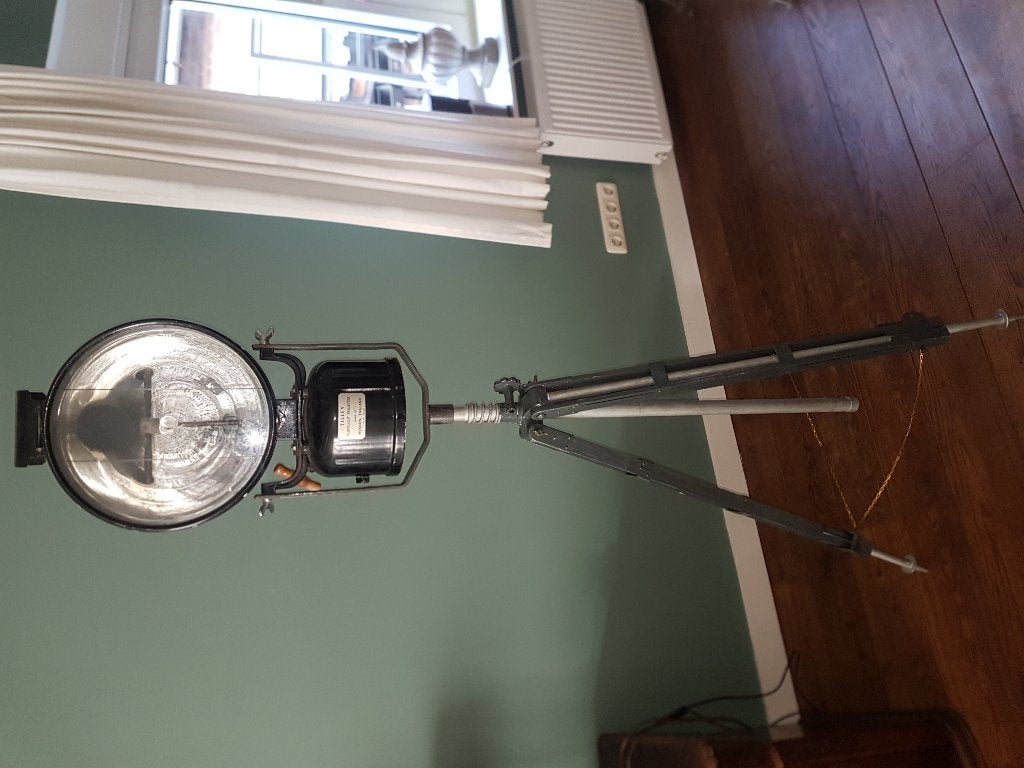 Tilley FL6 Floodlight. Zeldzame Tilley petroleumlamp druklam, Antiek en Kunst, Antiek | Lampen, Ophalen