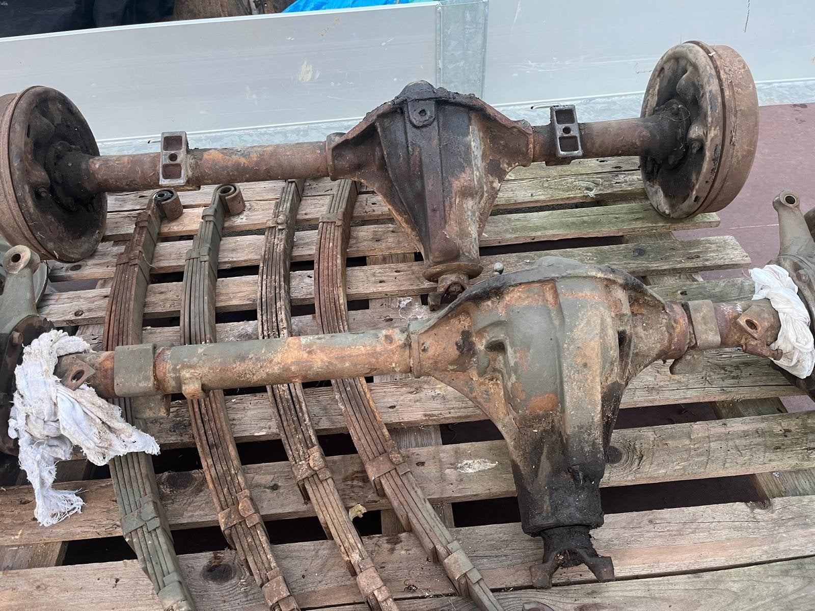 assen willy jeep cj2, Auto-onderdelen, Ophalen, Nieuw, Jeep