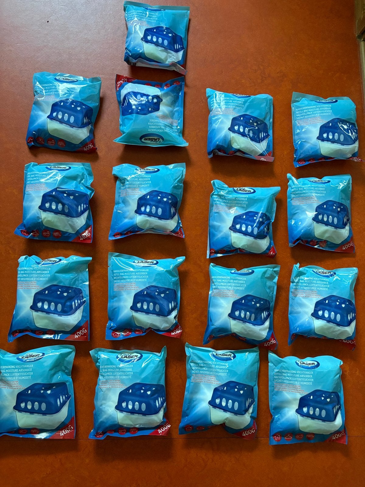 17x Laser Vochtvanger Navulling 400g - Nieuw, Ophalen, Nieuw