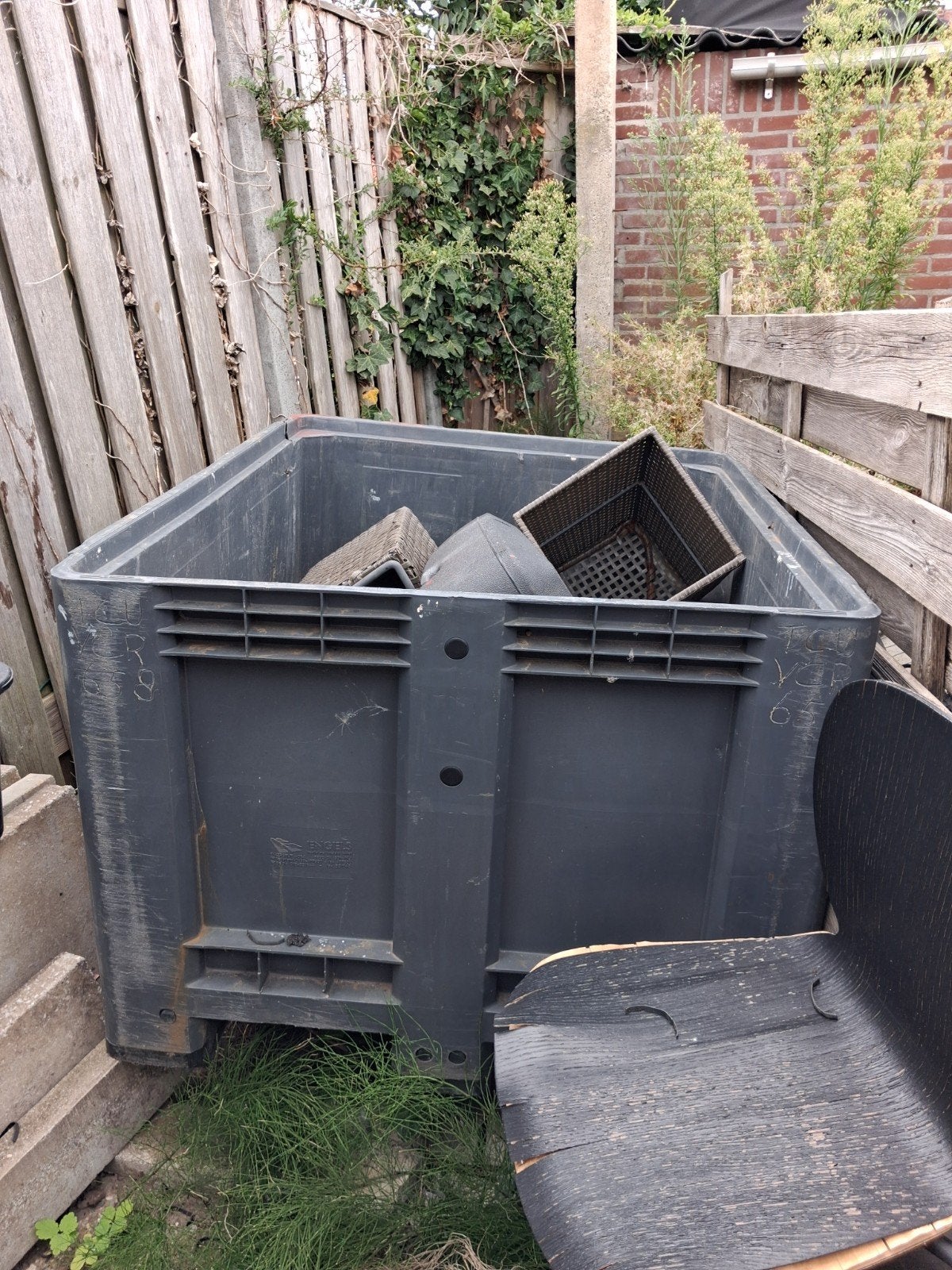 te koop accu bak/palletbox, Ophalen of Verzenden