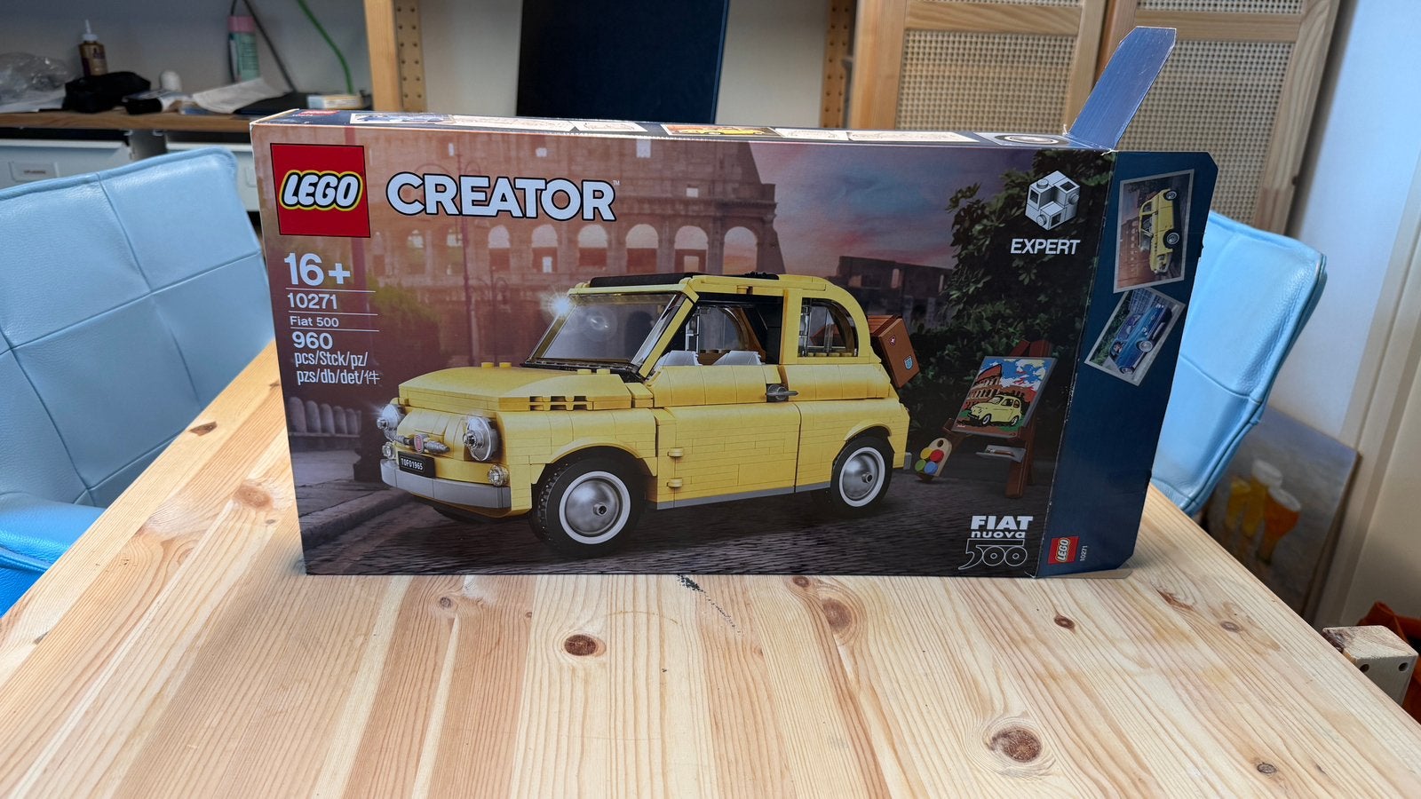 LEGO Fiat 500 (10271) Gesorteerd, Ophalen of Verzenden, Zo goed als nieuw