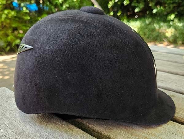 Cap / Paardrijhelm zwart, Dieren en Toebehoren, Ophalen, Gebruikt, Dressuur