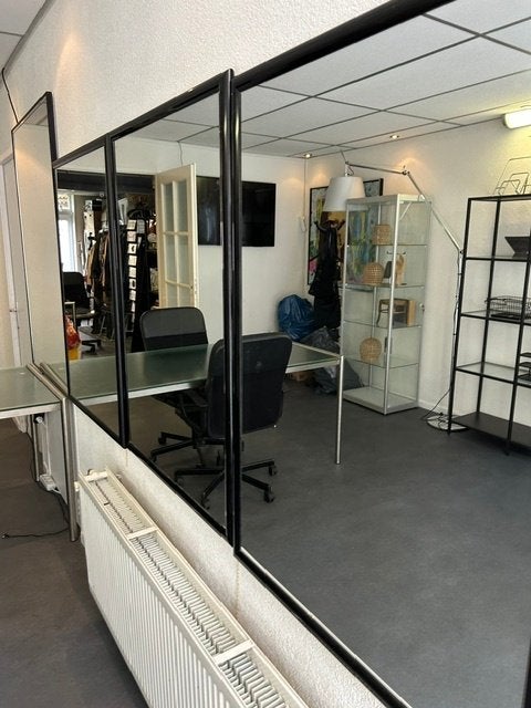Spiegels in lijst, per stuk te koop, Ophalen, 100 tot 150 cm, Zo goed als nieuw, 75 tot 100 cm