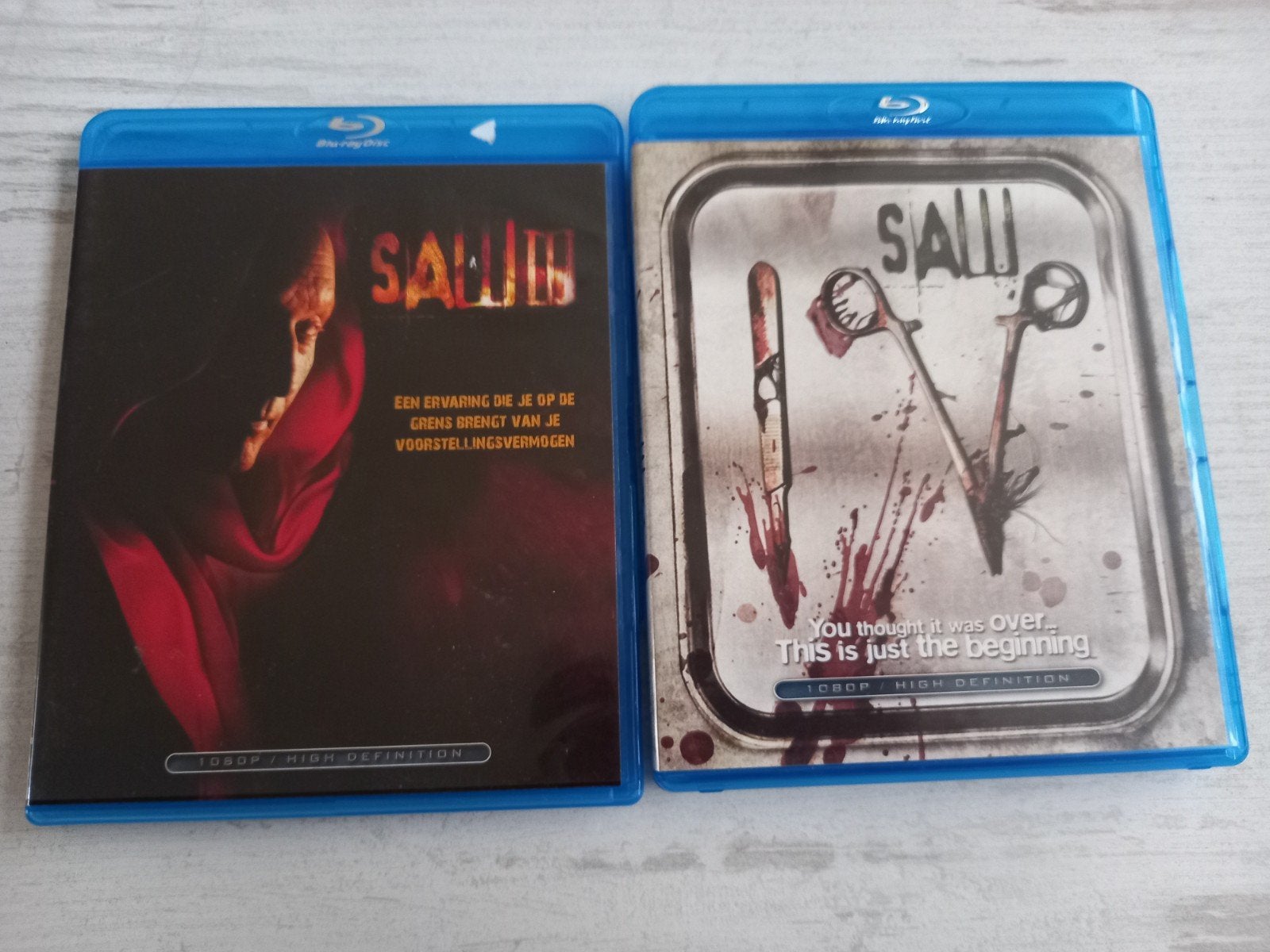 Saw 3 en 4, Horror, Engels, Engels, Ophalen of Verzenden