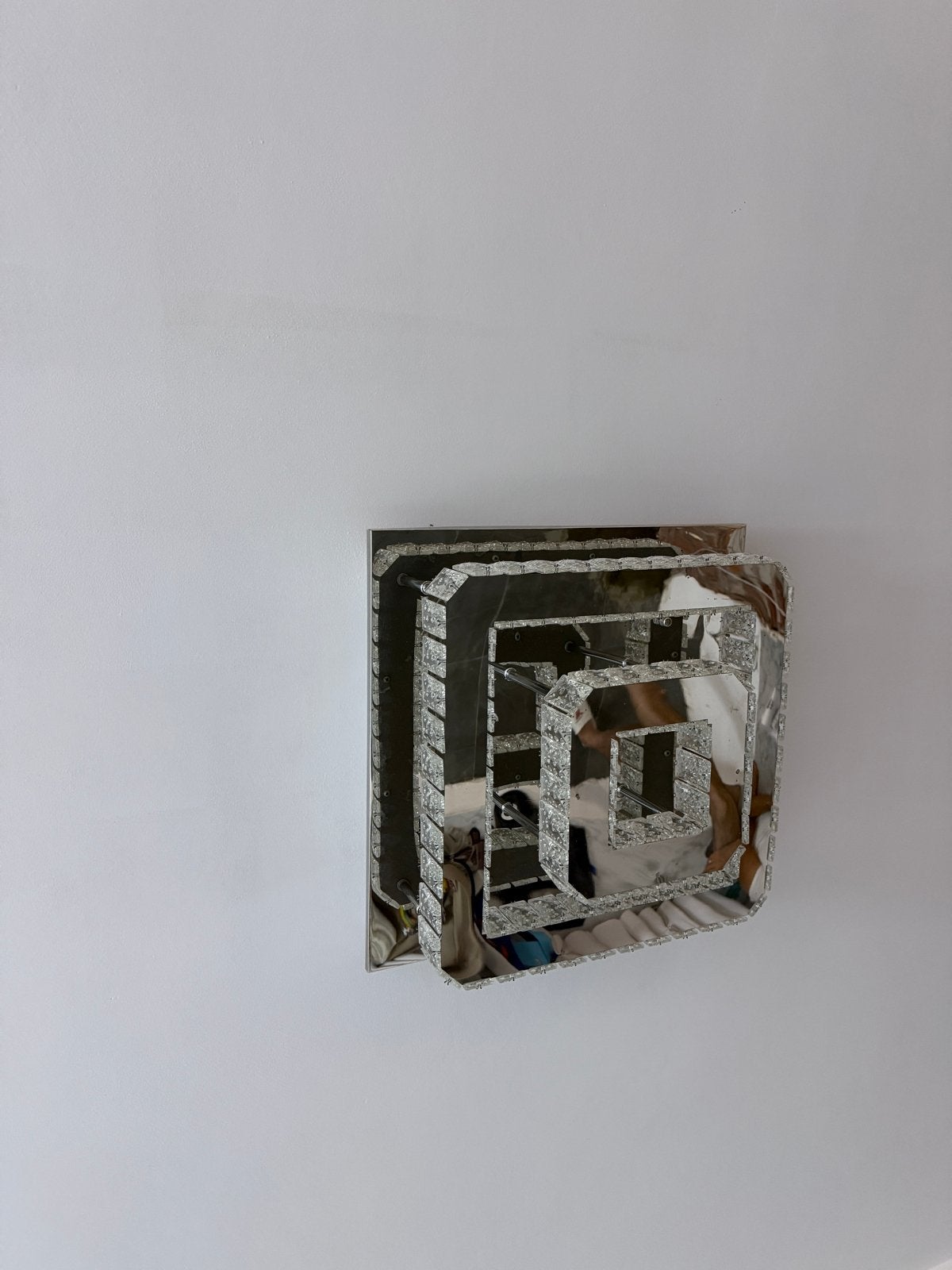 2 moderne plafondlampen – € 80 voor beide, Zilver, Modern, LED, Ophalen of Verzenden