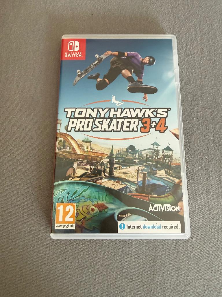 Tony Hawks pro skater 3+4 (Nintendo Switch), 1 speler, Ophalen of Verzenden, Zo goed als nieuw, Sport