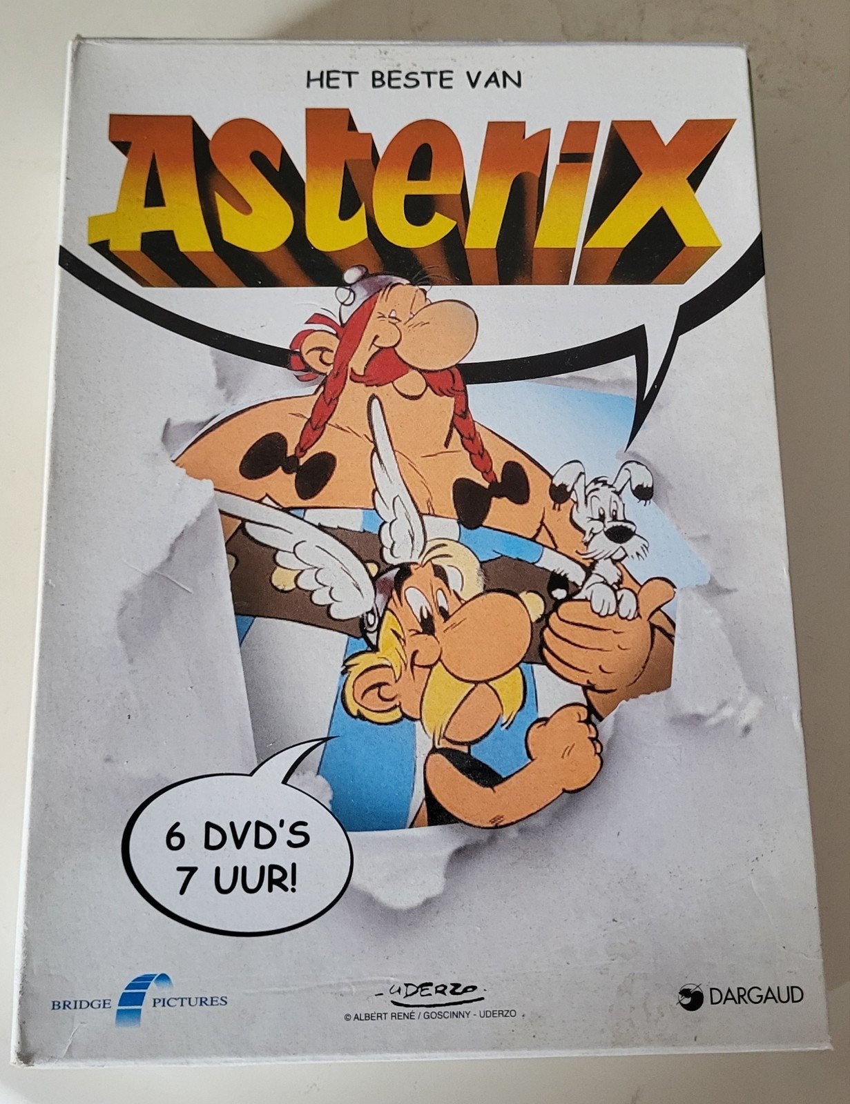 Het Beste van Asterix - 6 DVD's, 7 uur kijkplezier!, Ophalen, Europees, Gebruikt, Tekenfilm