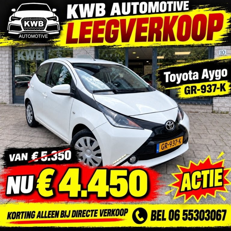 Toyota Aygo 1.0 VVT-i x-play | Camera | Airco 5-deurs
