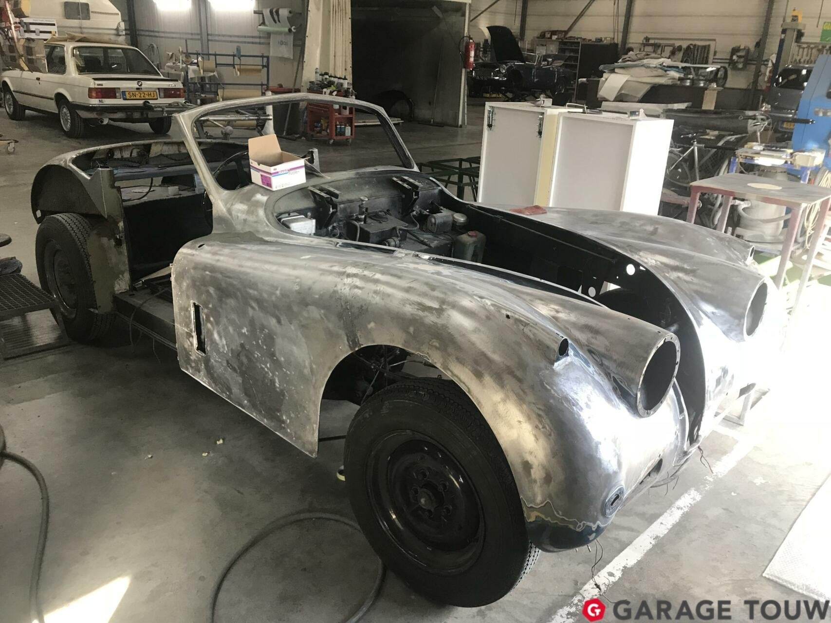 Jaguar XK 140 DHC Restauration project, foto 9