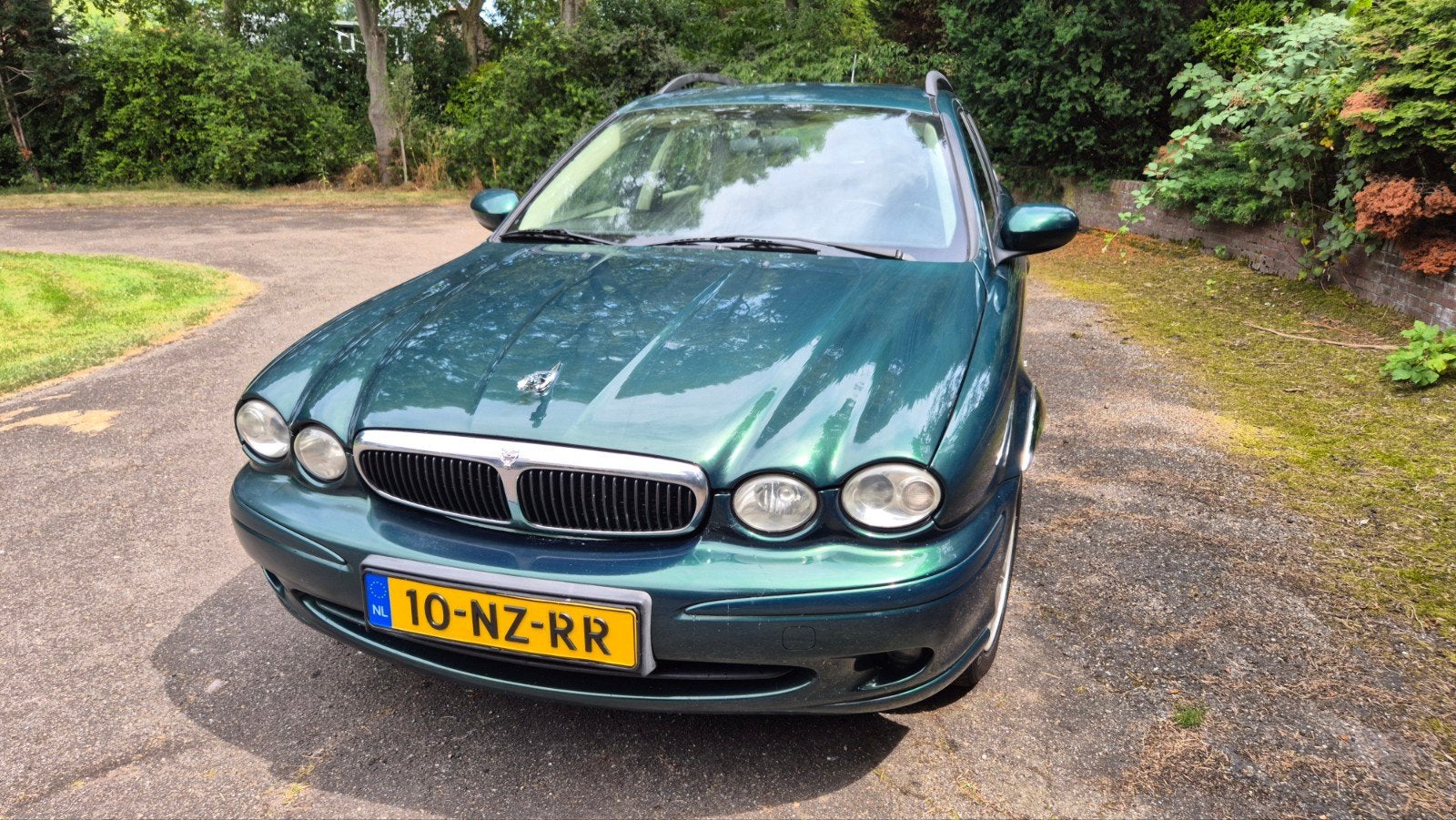 Jaguar X-Type 2.0 V6 Estate 2004 Groen, Auto's, Jaguar, Voorwielaandrijving, 156 pk, Stationwagon, Handgeschakeld