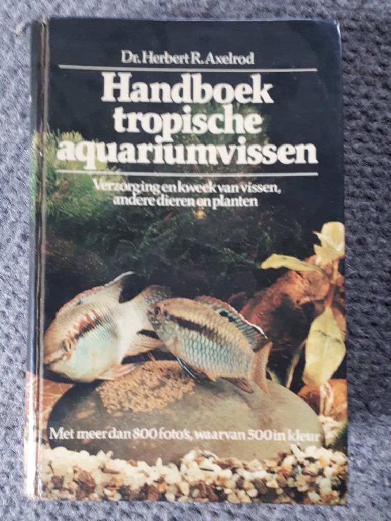 handboek tropische aquariumvissen, Dr. H. Axelrod, Boeken, Dieren en Huisdieren, Verzenden, Dr. Herbert R. Axelrod, Zo goed als nieuw