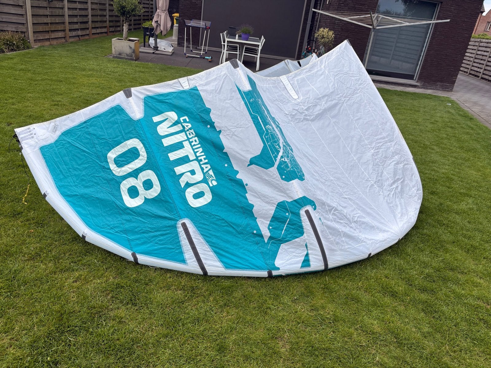 Cabrinha Nitro 8m², Watersport en Boten, 8 m², Geen board, Ophalen of Verzenden, Zo goed als nieuw