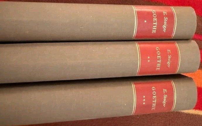 Emil Staiger - Goethe (3 delen), Verzenden, Gelezen, Europa overig