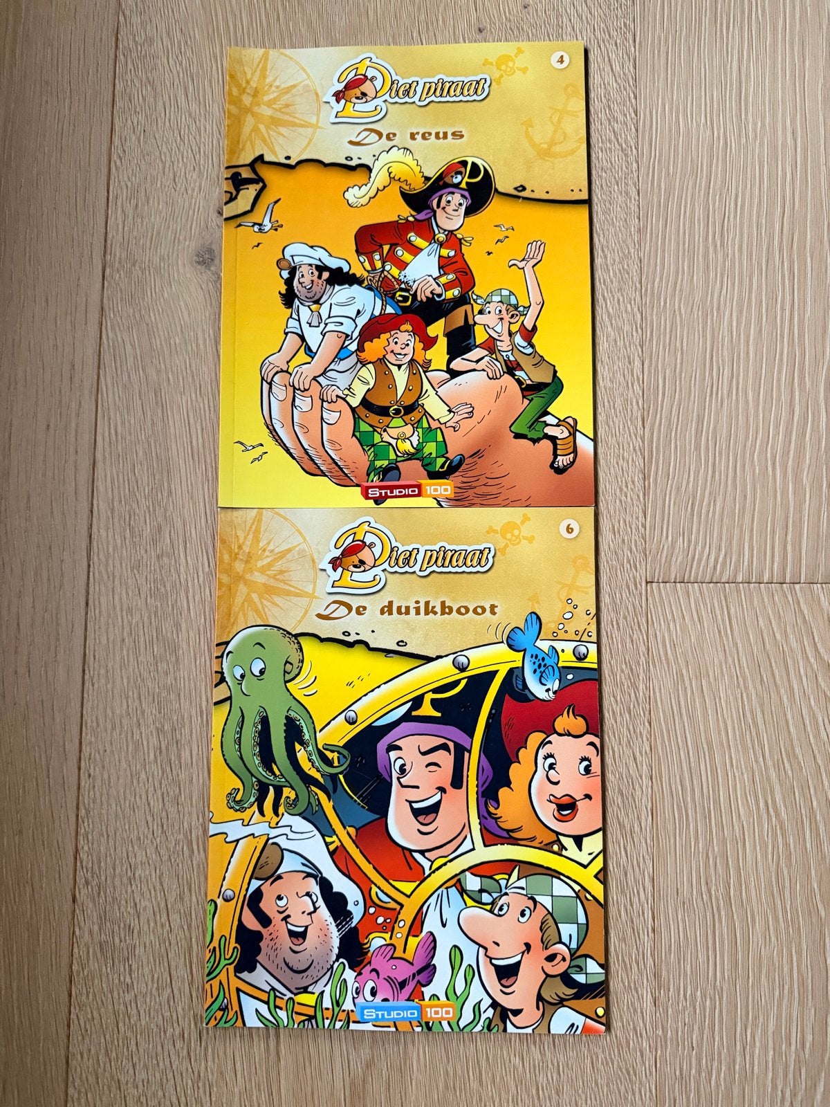 2x Piet Piraat boeken: De Reus en De Duikboot - Nieuw!, Ophalen of Verzenden, Nieuw, Fictie algemeen