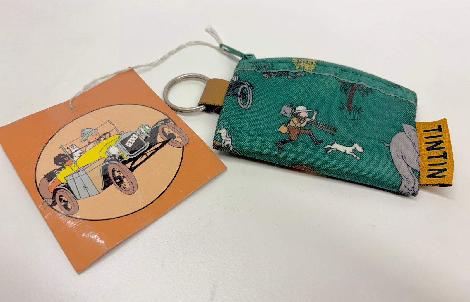 Kuifje/ Tintin; portemonnee “Kuifje in Afrika”, Ophalen of Verzenden, Kuifje, Nieuw, Gebruiksvoorwerp