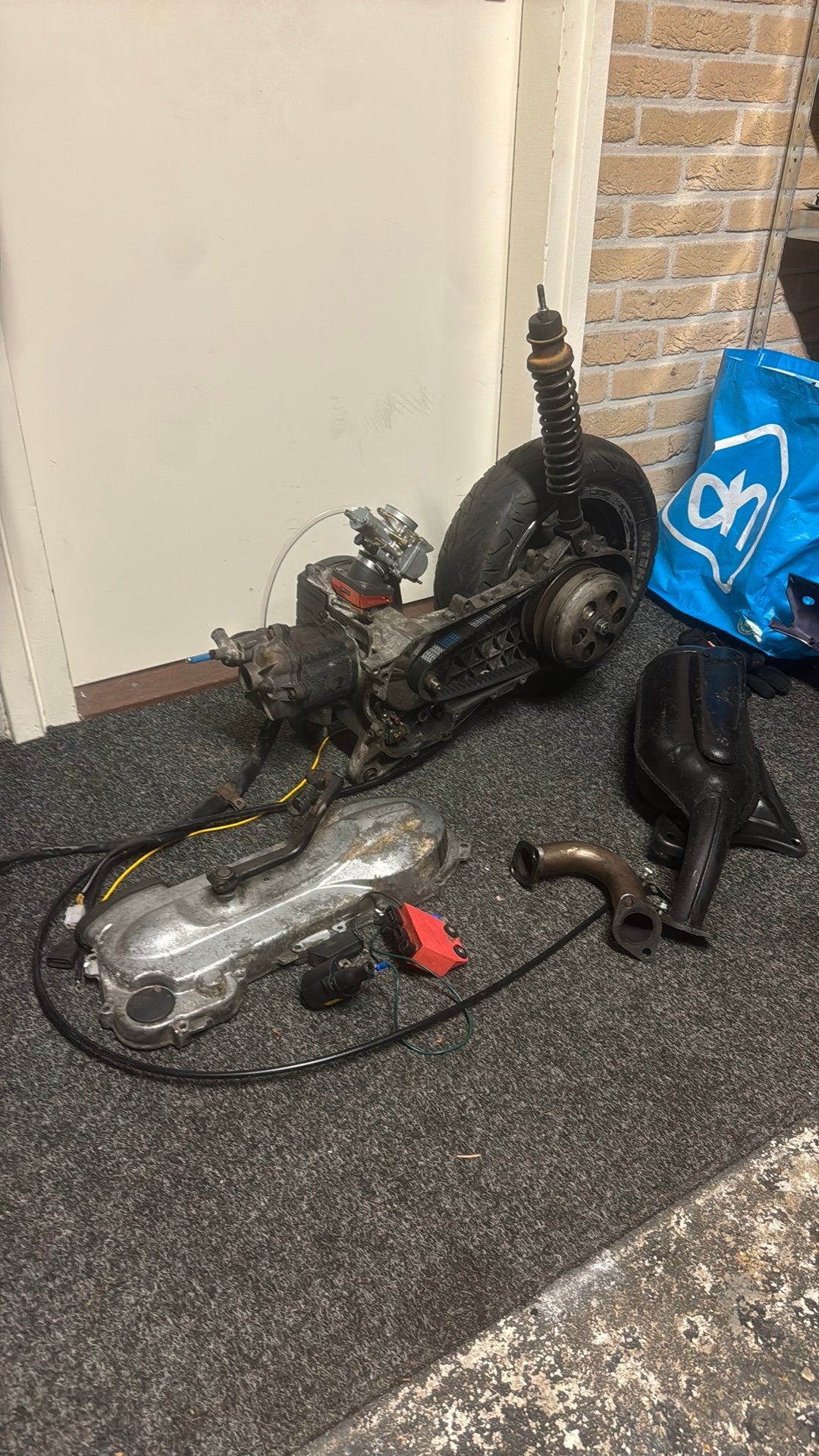 Piaggo hexagon blok 125cc, Ophalen of Verzenden, Zo goed als nieuw, Blok, Piaggio