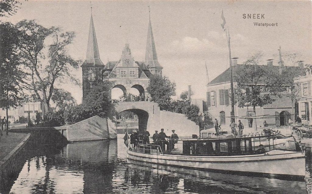 703-316-025 Sneek Waterpoort, Verzenden, Voor 1920, Friesland