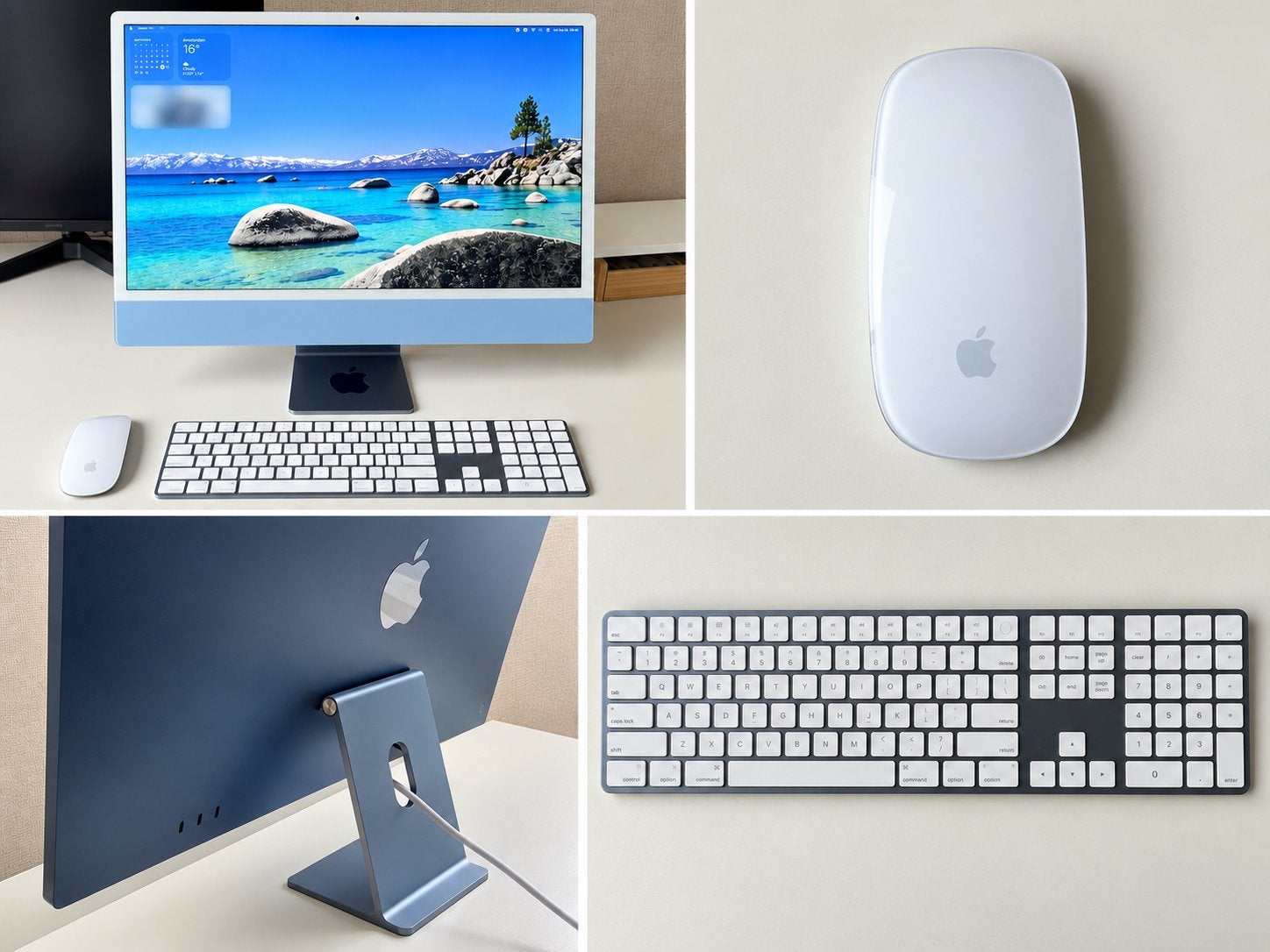 Apple iMac 24” 2023 – 16GB, 250GB + accessoires