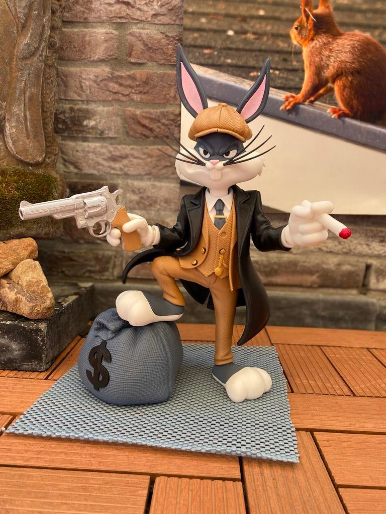 Bugs Bunny Peaky Blinders Figuur - 38 cm hoog, Ophalen of Verzenden, Zo goed als nieuw