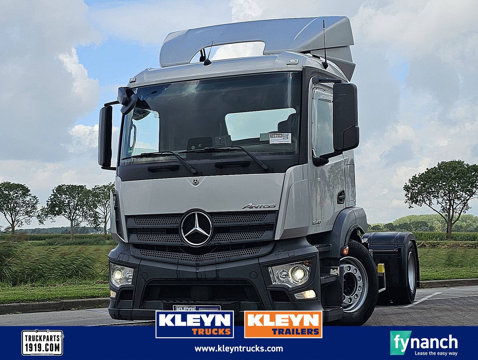 MERCEDES-BENZ ANTOS 1840 short cab 302tkm e6d, Auto's, Automaat, Euro 6, 394 pk, Mercedes-Benz