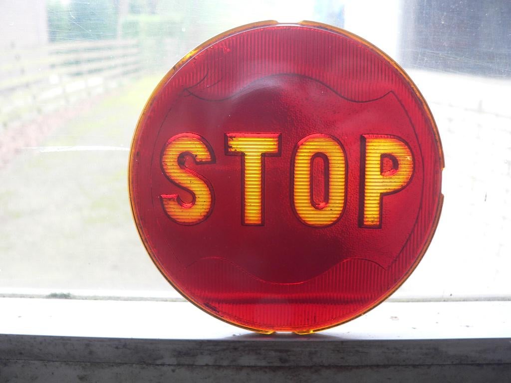 STOPLICHTGLAS VOOR OLDTIMERS, Ophalen