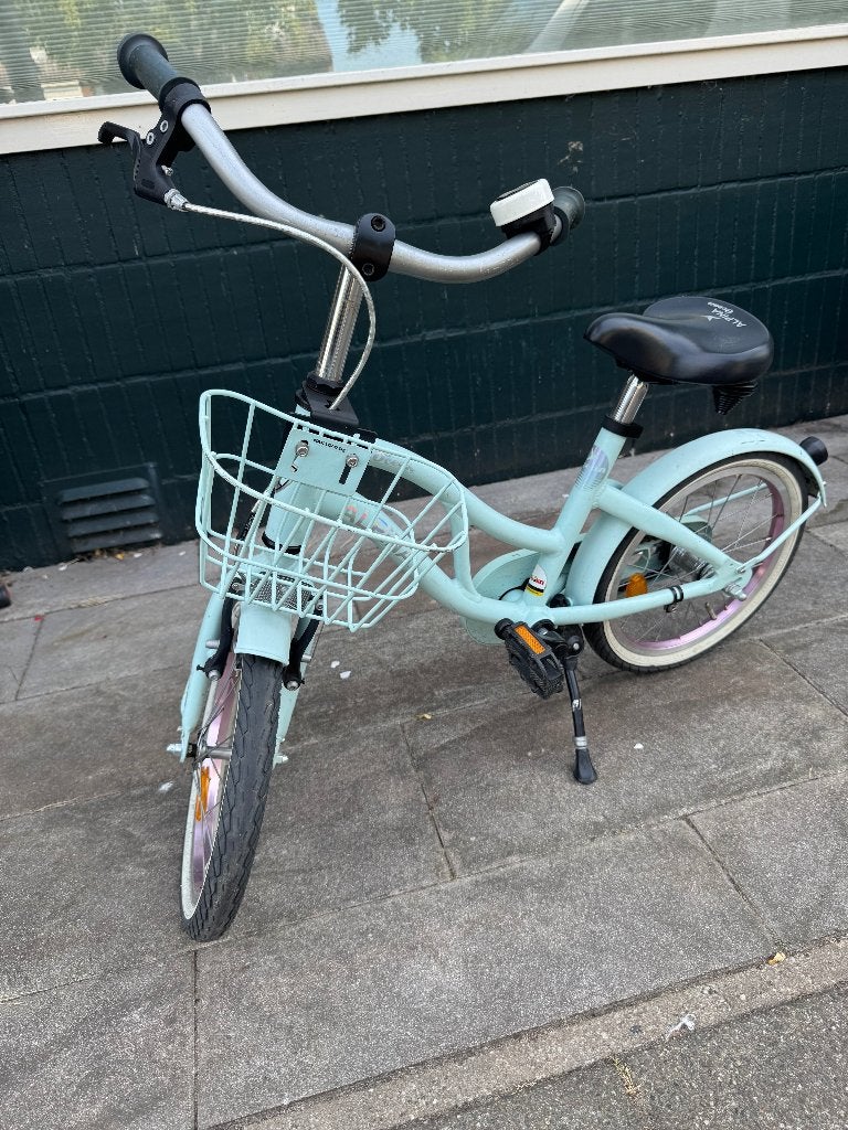 Alpina Ocean 16" Kinderfiets met mandje, Ophalen, Terugtraprem, Alpina ocean, 16 tot 20 inch