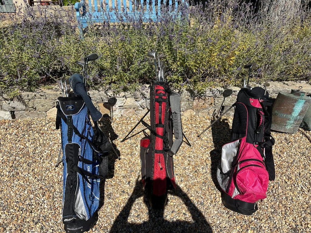 3 beginners golf setjes, Ophalen, Gebruikt, Set