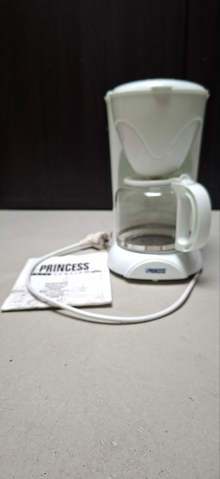Princess Koffiezetapparaat - Compact en Gebruiksvriendelijk, Ophalen, Gebruikt, Koffiemachine, Gemalen koffie