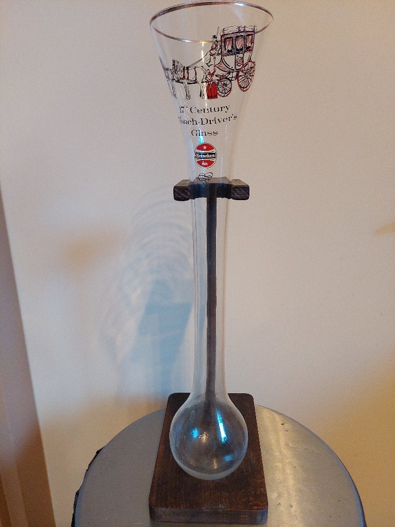 Bierglas rijtuig bierglas, Ophalen, Zo goed als nieuw, Bierglas