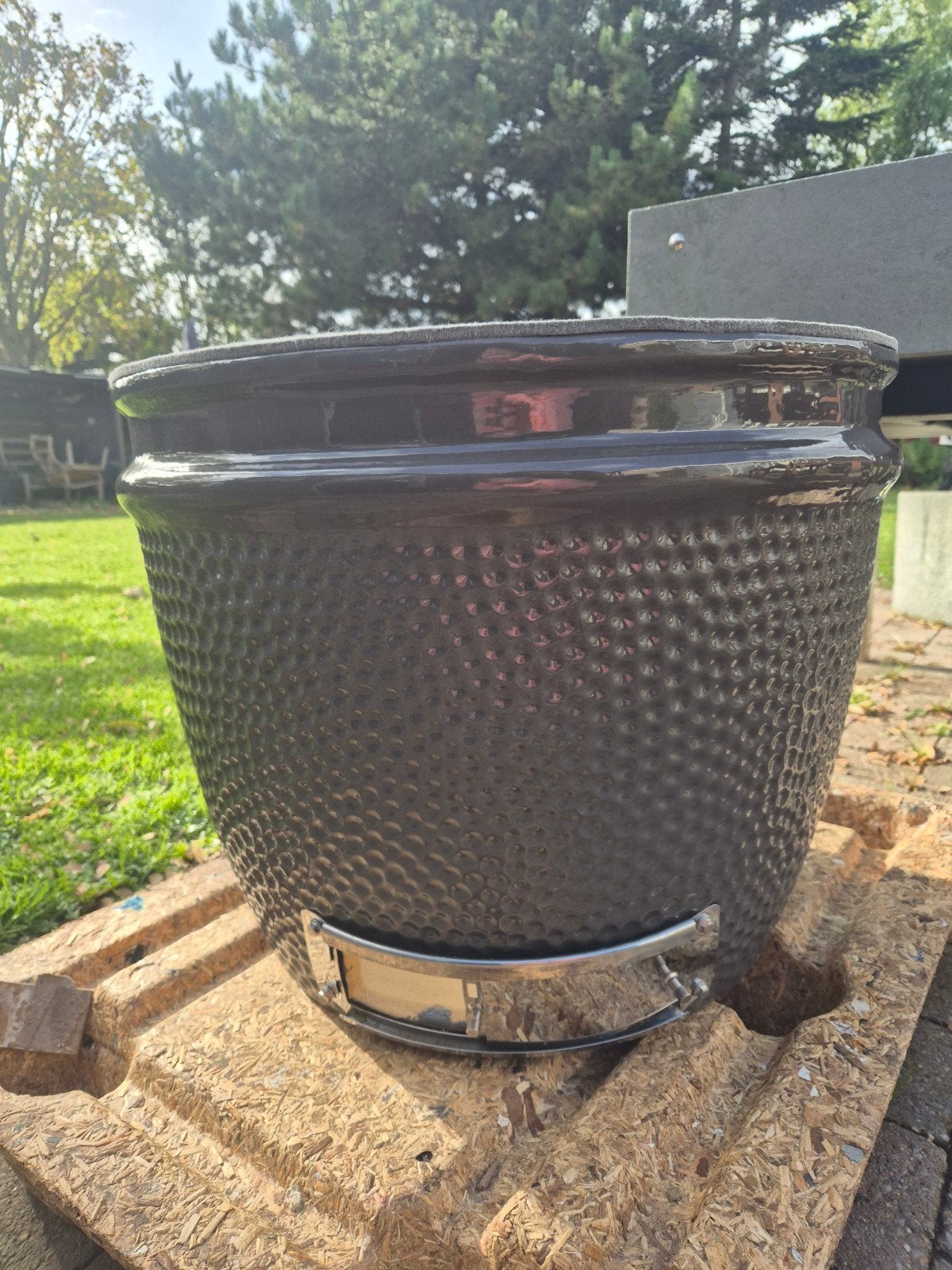 grill guru large base, Tuin en Terras, Ophalen, Nieuw, Grill Guru