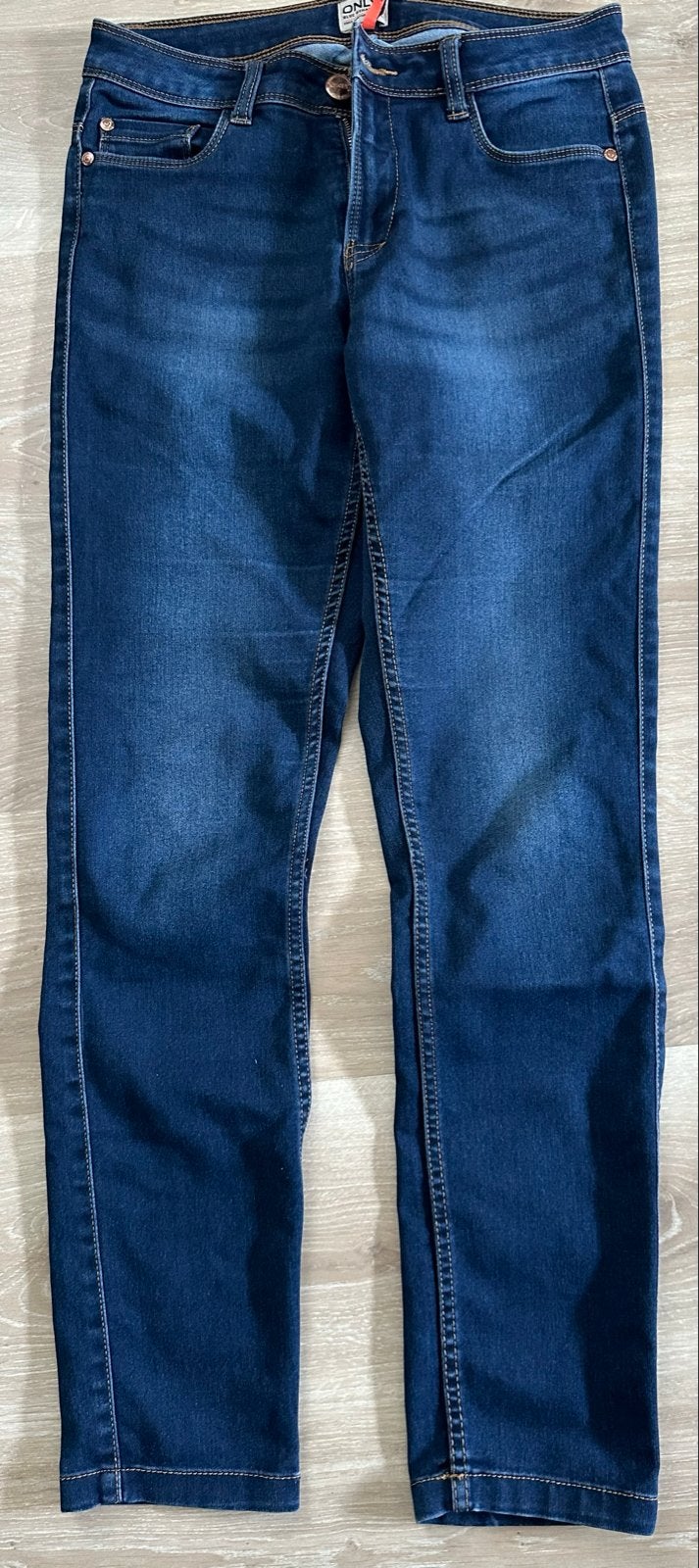 Only Jeans Maat M/30 - Zo goed als nieuw, Ophalen of Verzenden, Zo goed als nieuw, Blauw, W28 - W29 (confectie 36)