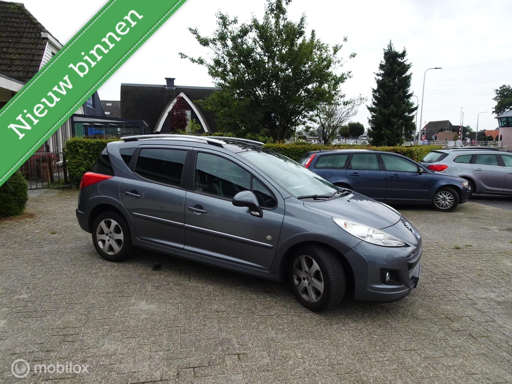 Peugeot 207 SW 1.6 VTi Blue Lease Executive, Voorwielaandrijving, Euro 5, Gebruikt, Zwart