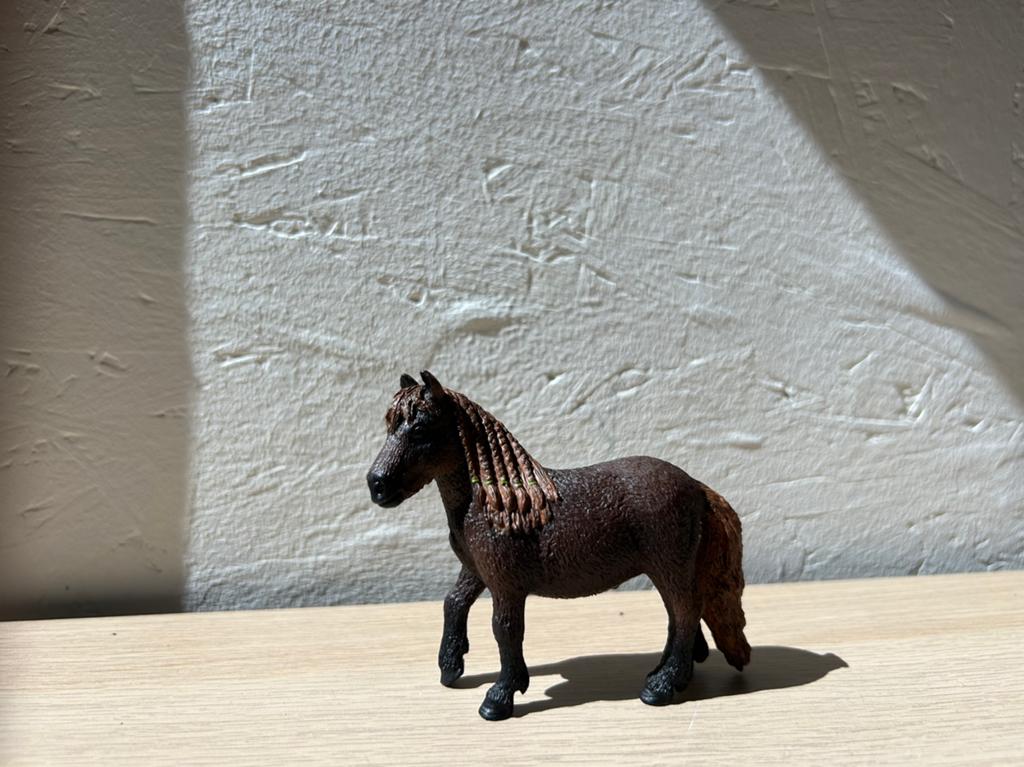 Schleich shetlander merrie, Verzamelen, Dierenverzamelingen, Ophalen of Verzenden, Zo goed als nieuw, Paard, Beeldje of Figuurtje