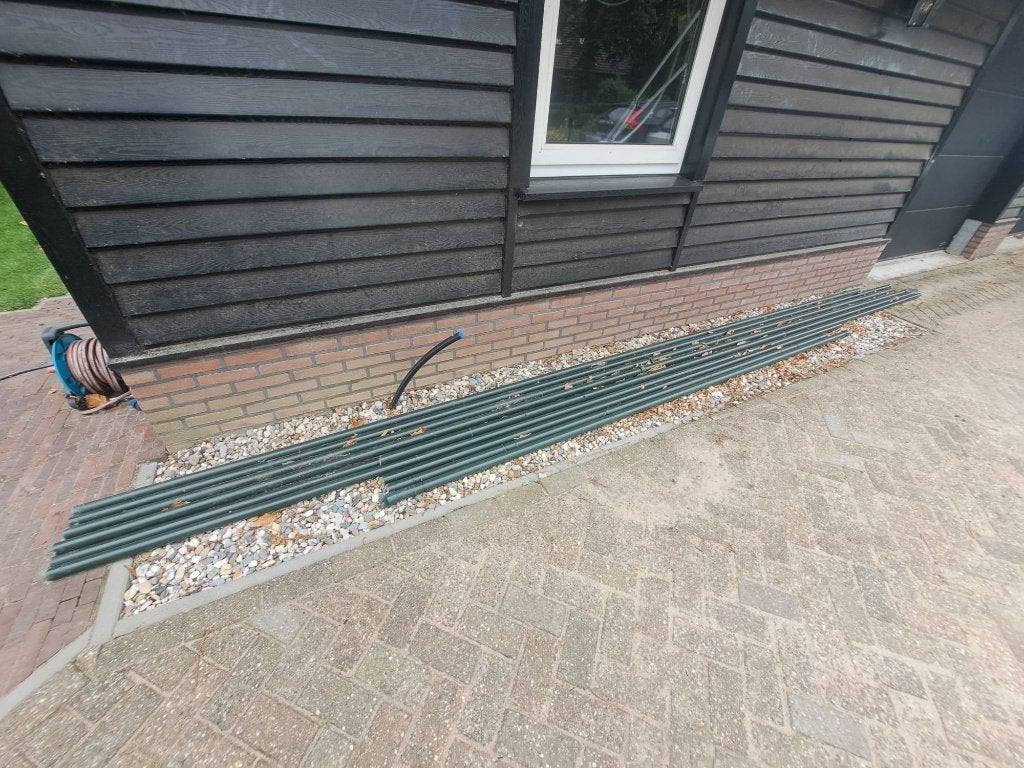 gaas hekwerk, Ophalen, Gebruikt, IJzer, Gaashekwerk