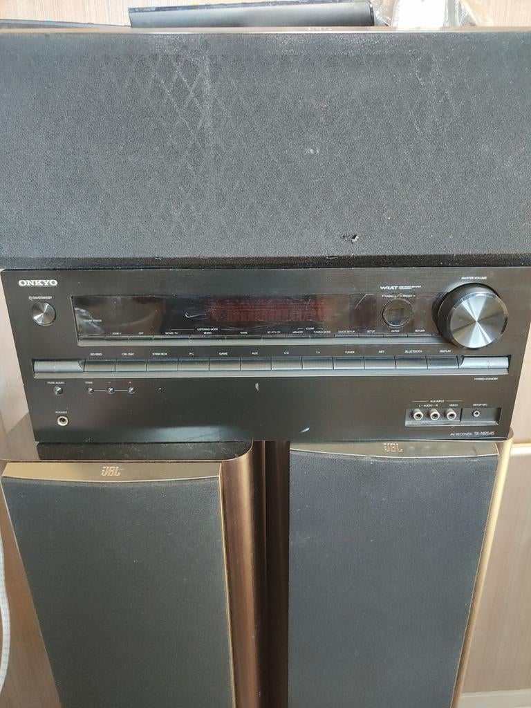 Onkyo TX-NR545 receiver + JBL Studio 280 + JBL Studio 225C s, Ophalen of Verzenden, Speakers, Overige merken