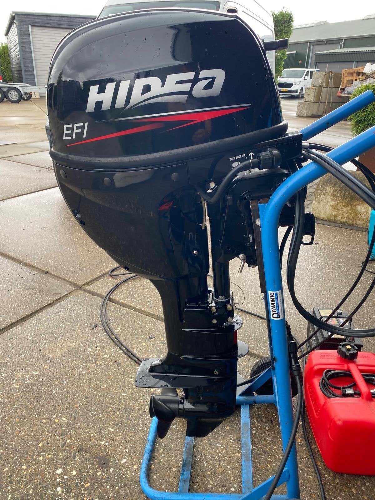 HIDEA 20 EFI.  4-Takt,Afstand bediening, Langstaart. E-Start, Watersport en Boten, Buiten- en Binnenboordmotoren, Ophalen, Zo goed als nieuw