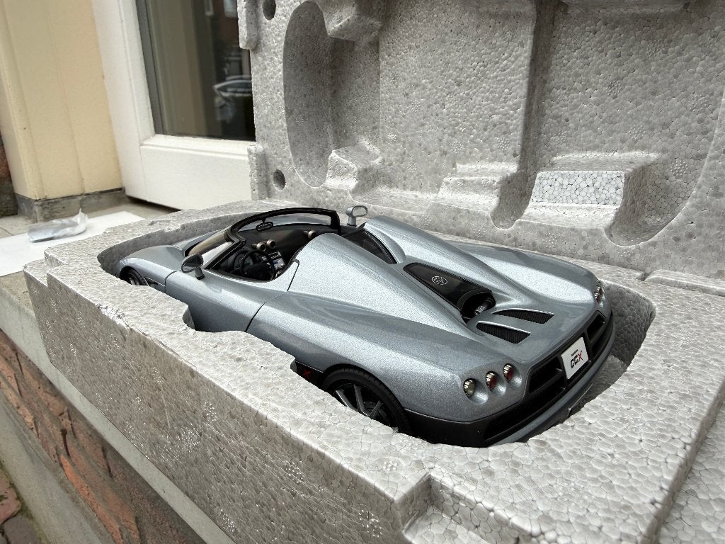 1:18 Koenigsegg CCX zilver Autoart Signature 79003, Auto, Autoart, Ophalen of Verzenden, Zo goed als nieuw