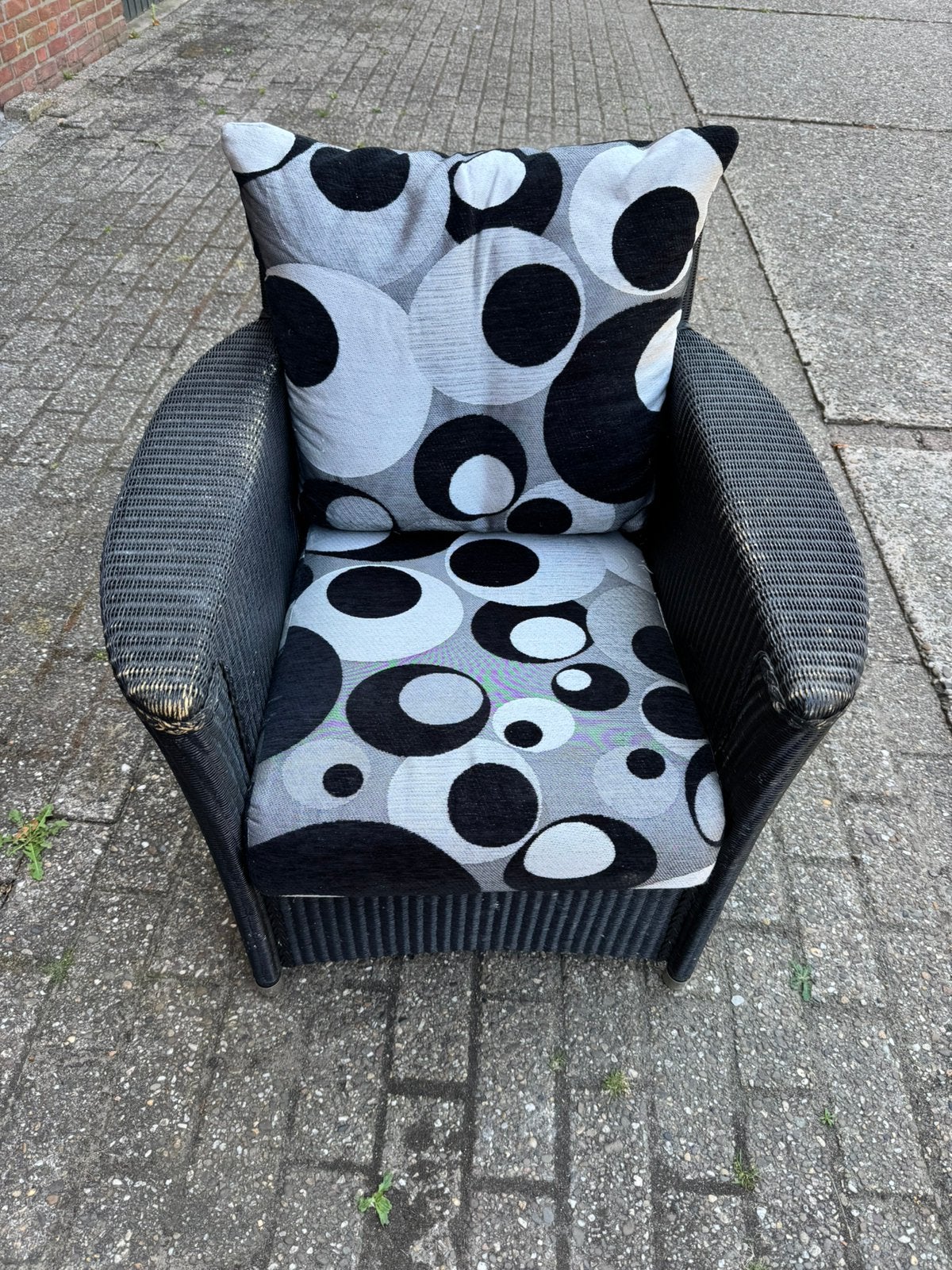 Gratis fauteuil gratis, Huis en Inrichting, Ophalen, 75 tot 100 cm, Zo goed als nieuw, Metaal