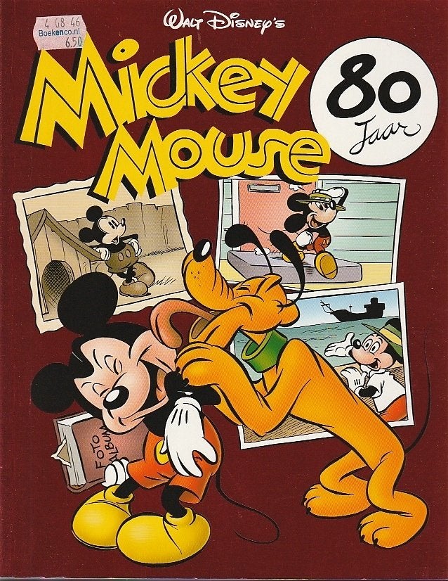 Mickey Mouse 80 jaar, Eén stripboek, Ophalen of Verzenden, Zo goed als nieuw