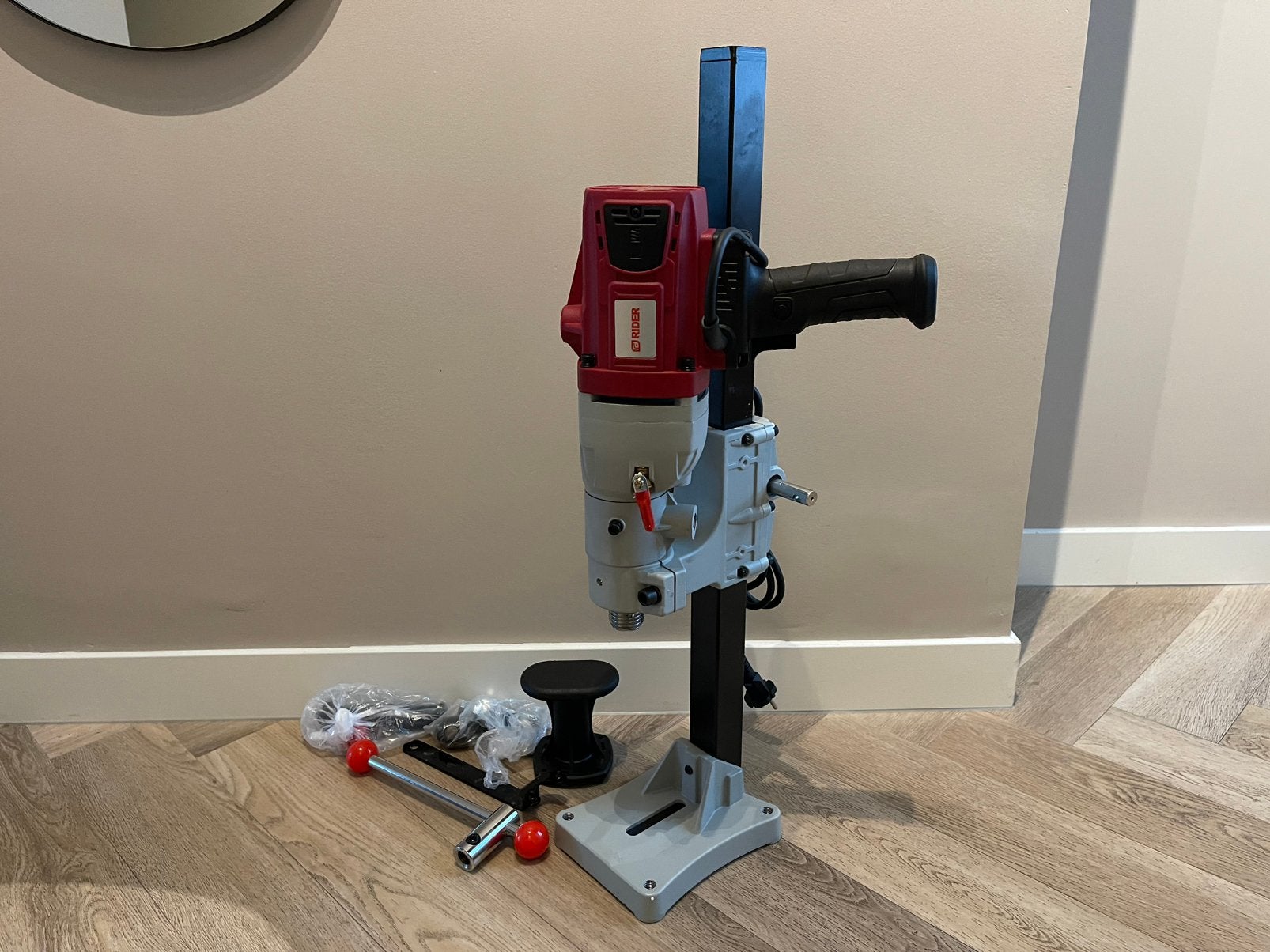 Diamantboormachine/betonboormachine 2200w statief. Kernboor, Ophalen of Verzenden, Nieuw, Overige typen